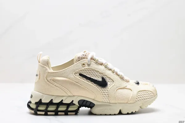 Nike Air Zoom Spiridon Cage 2 Beige Sneakers Chunky Sneakers - 3