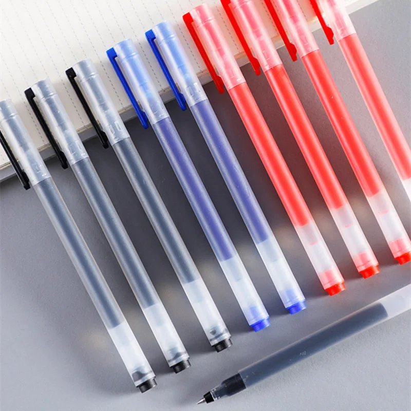 Giant-writing gel pen, ballpoint pen, student creative stationery set, transparent cultural supplies