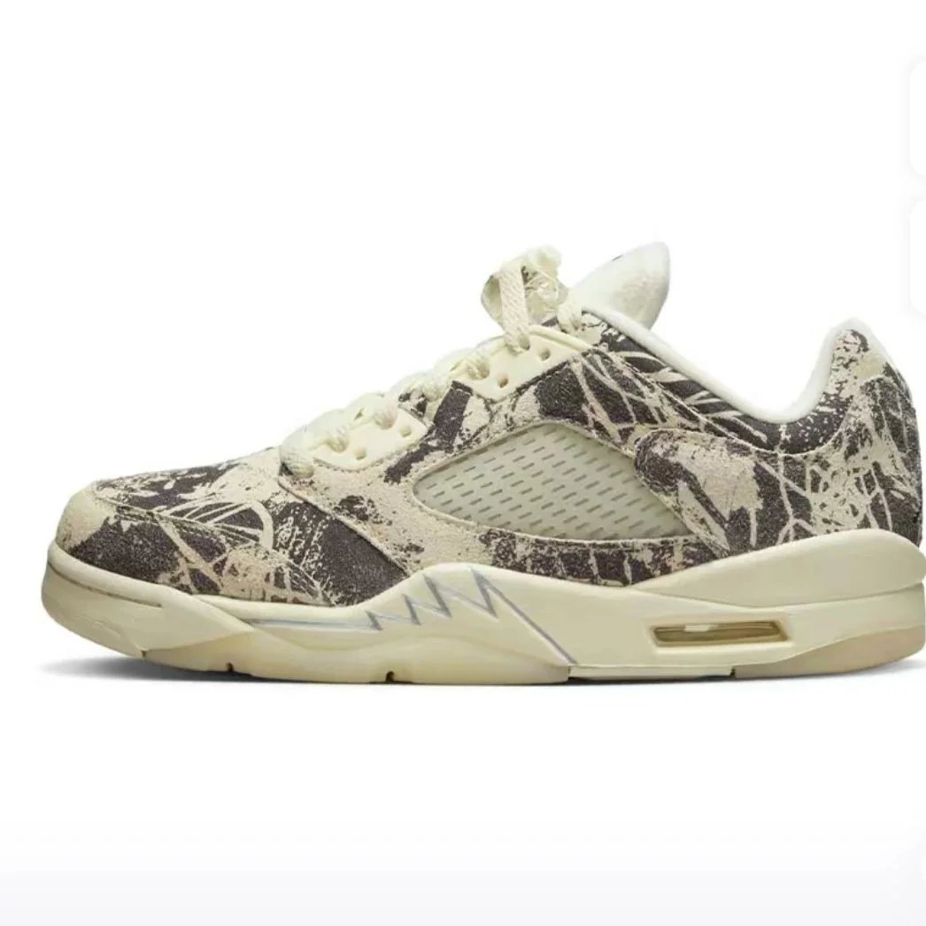 Jordan Air 5 Low Graffiti Coconut Milk