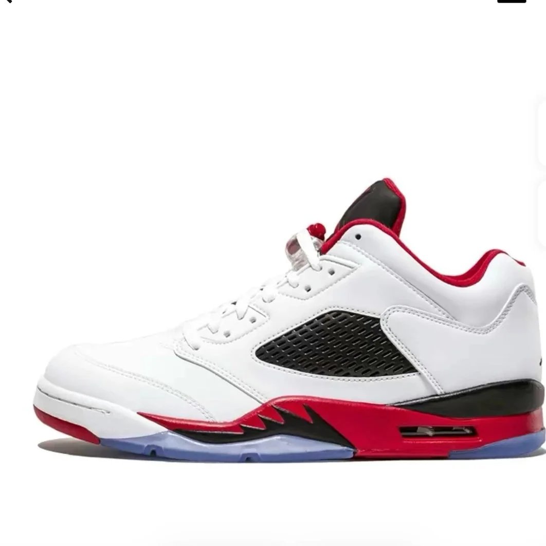 Jordan Air 5 Low Rukawa White Red