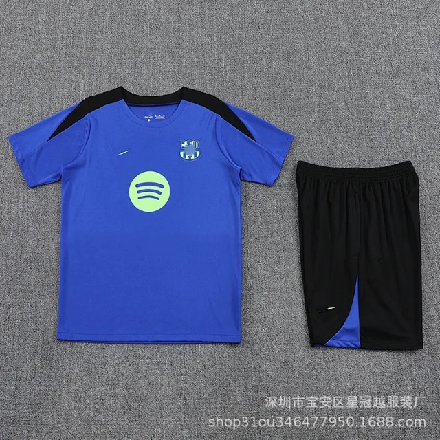 Adidas Football Jerseys Short-Sleeve Training Jersey and Shorts Set product detail image 2