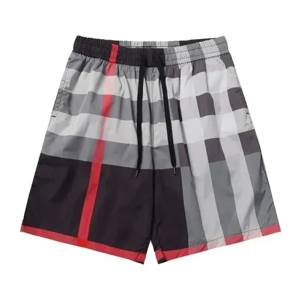Burberry Check Print Swim Shorts Multicolor - 1