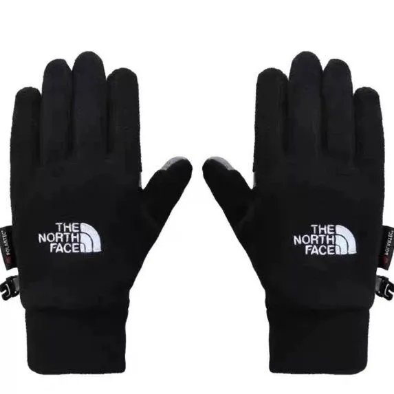 Winter warm men's and women's gloves against the cold padded and thickened touch screen driving