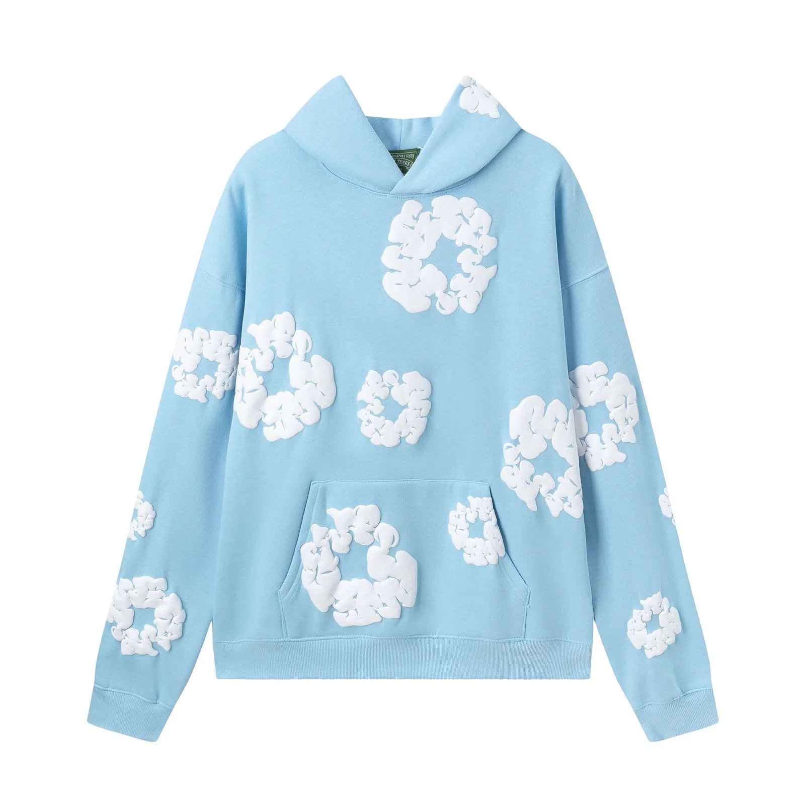 Clothes in sky blue