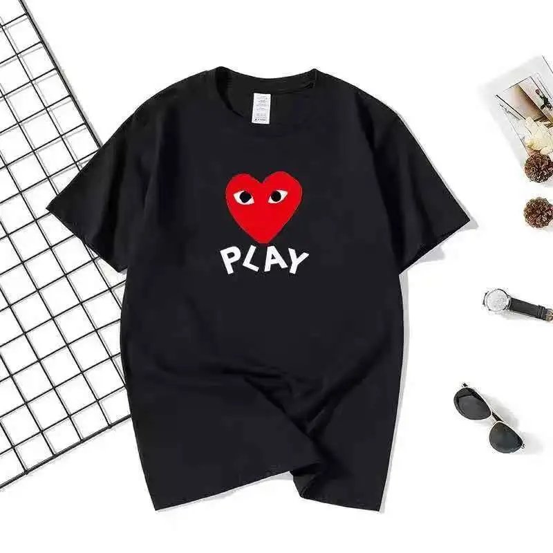Black Large Red Heart Letter