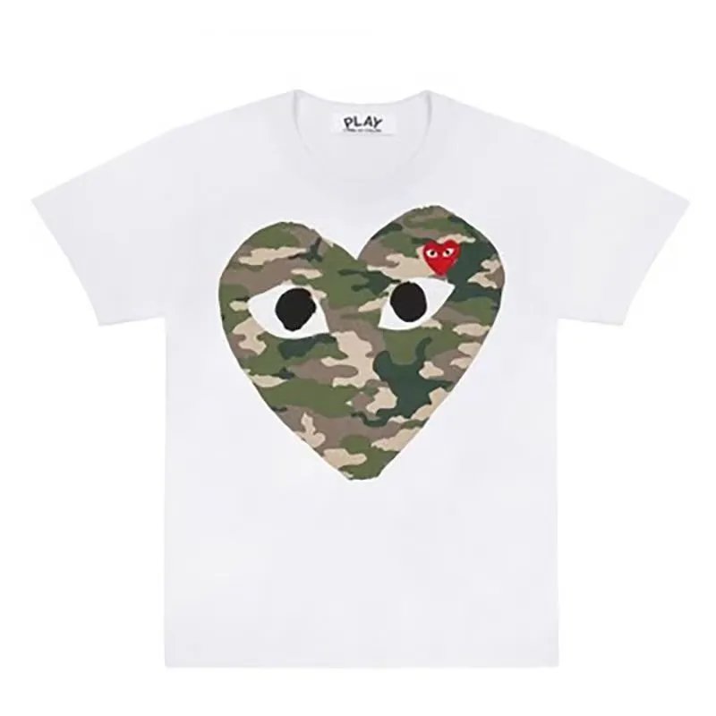White Camo Heart