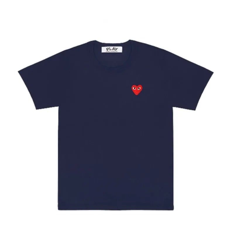 Blue Small Red Heart