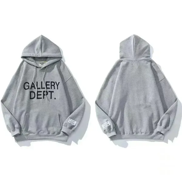 Gallery Dept. Hollywood Hoodie Gray - 11