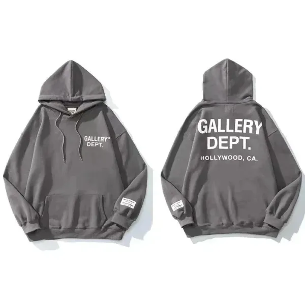 Gallery Dept. Hollywood Hoodie Gray - 1