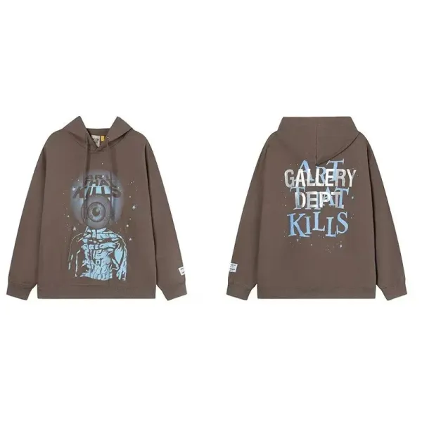 Gallery Dept. Hollywood Hoodie Gray - 15