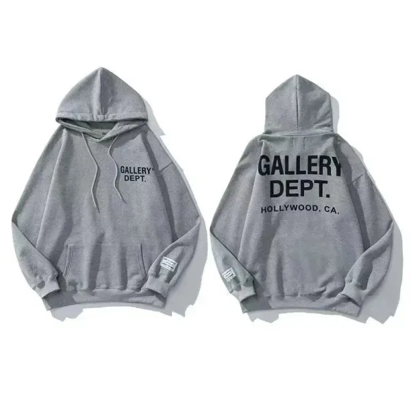 Gallery Dept. Hollywood Hoodie Gray - 8