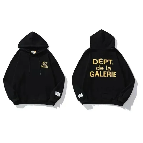 Dépt. de la Galerie Hoodie Black - 1