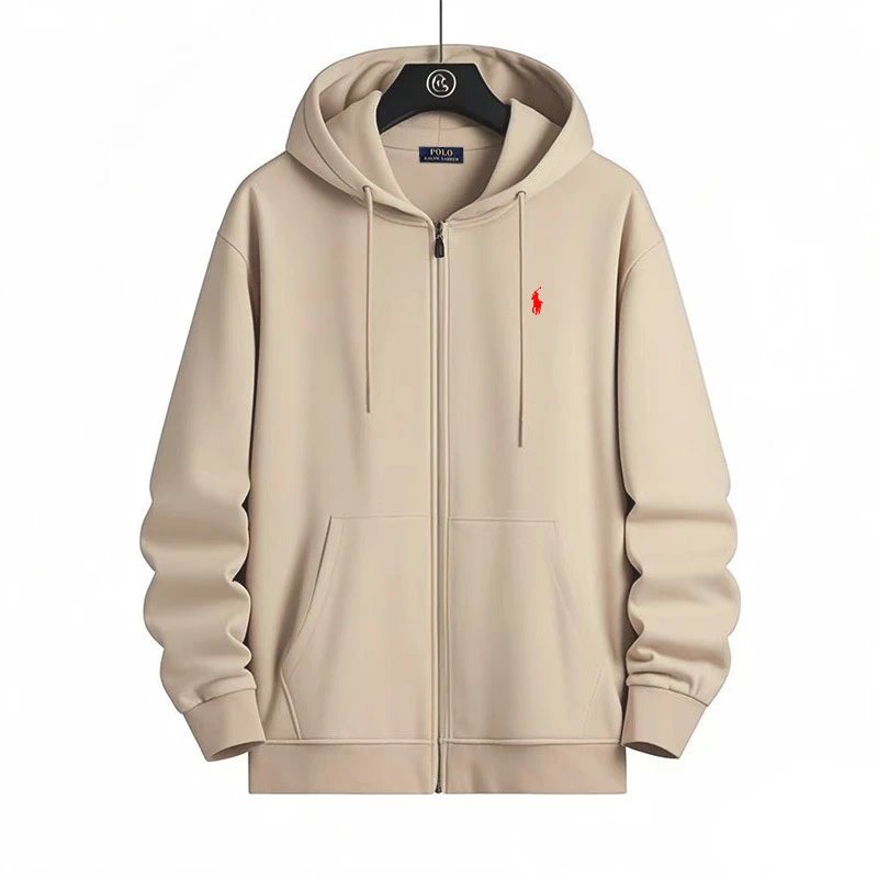 Beige with Red Label (Zipper Version)