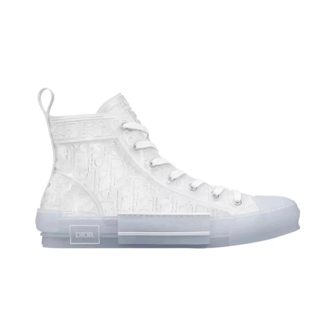 Raised Dior Oblique - Transparent White