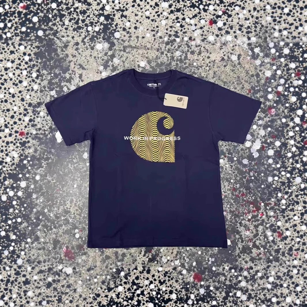Carhartt WIP Optical C Logo Wave Visual C Logo Short-Sleeve Collection - rep Carhartt