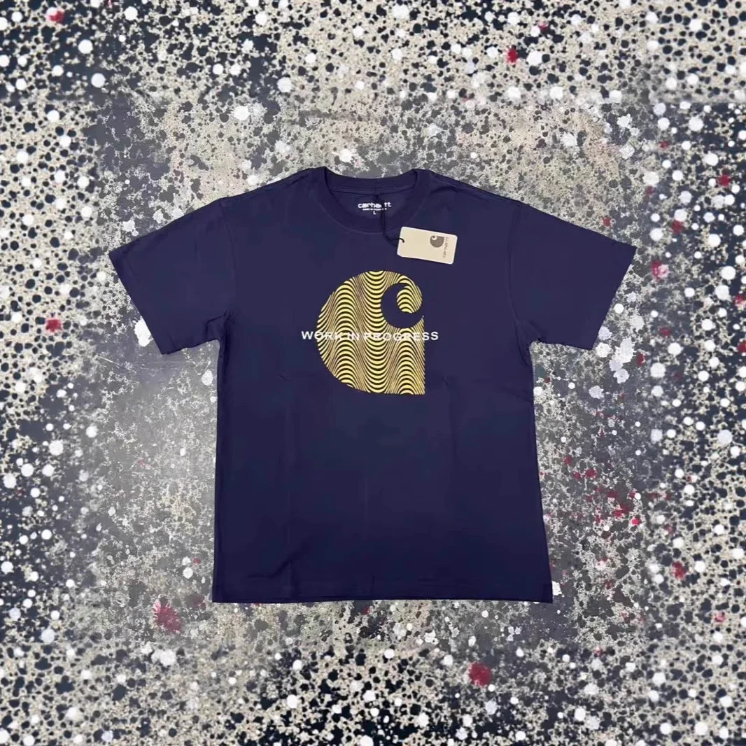 Carhartt WIP Optical C Logo Wave Visual C Logo Short-Sleeve Collection