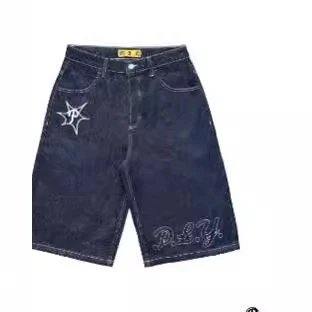 P.L.Y Hip Hop Y2K Denim Jorts - rep szorty