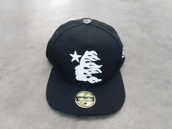 Design Embroidered Star Flame Cap Brown Baseball Cap - 9