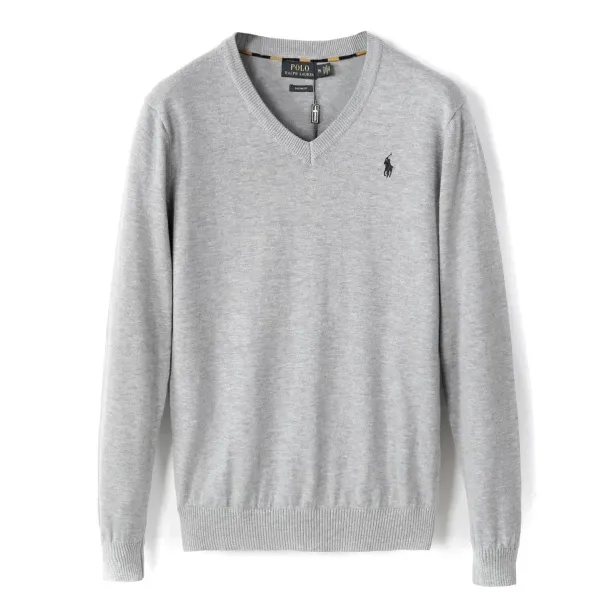 Ralph Lauren Mock Neck Sweater Olive Green Sweater - 13