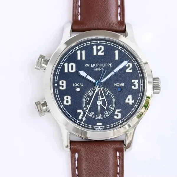 Patek Philippe Ref. 5205R-001 Rose Gold Annual Calendar Moon Phase Watch Watches - 11