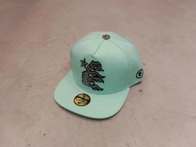 HATSTAR Rhinestone embroidered star-graphic baseball cap product detail image 14