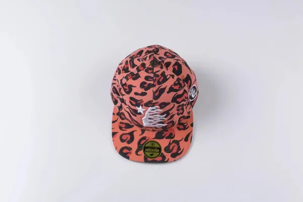 Design Embroidered Star Flame Cap Brown Baseball Cap - 29