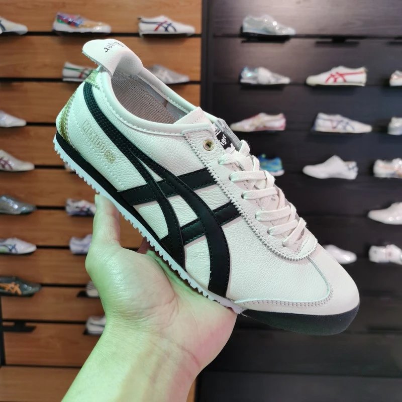 Onitsuka Tiger Mexico 66 Leather Low-Top Lifestyle Sneaker