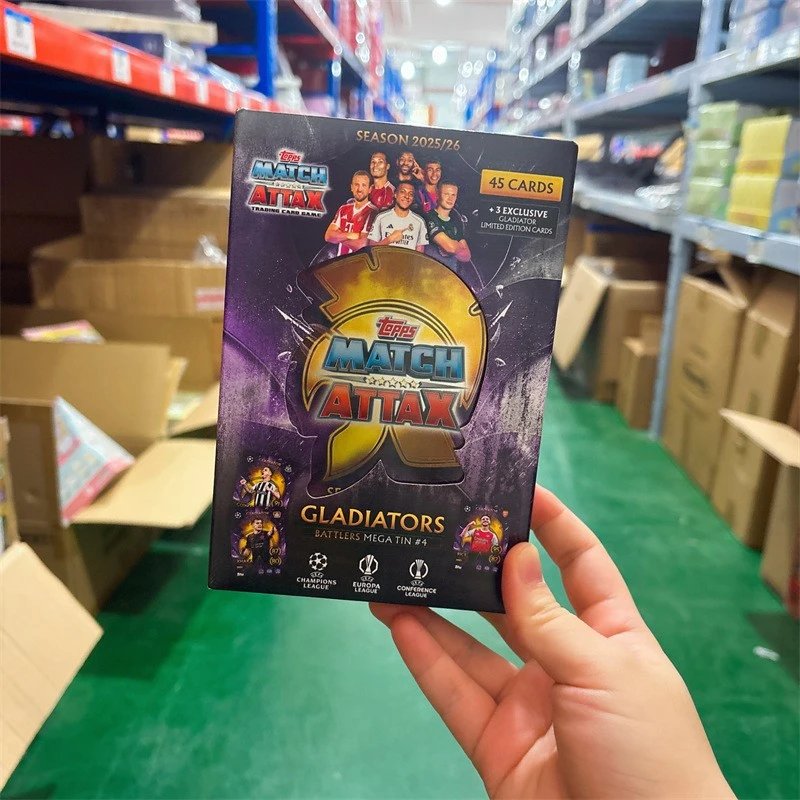 Topps Match Attax 2025/26 Season Gladiators Mega Tin Trading Card Game