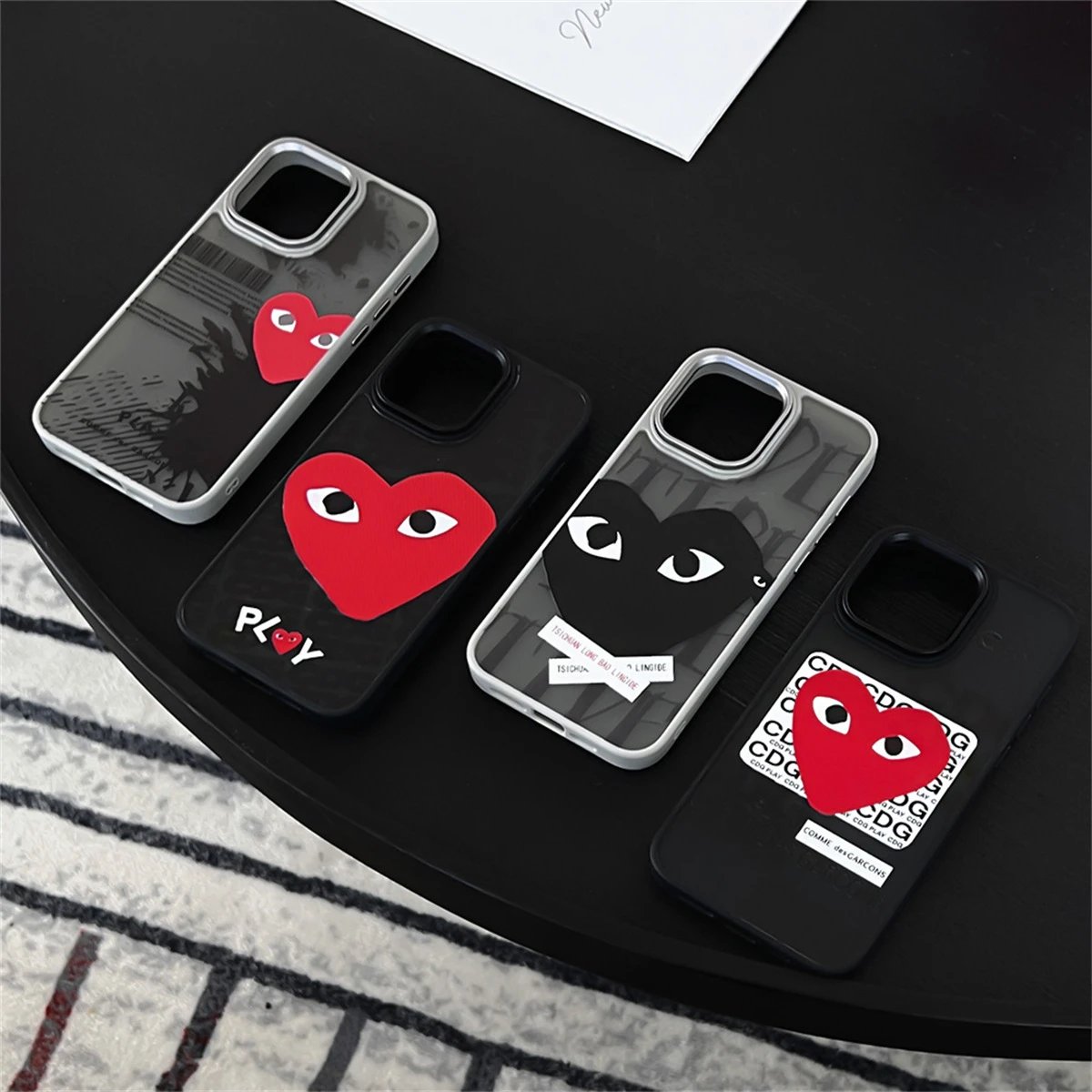 Comme des Gar&ccedil;ons PLAY Heart Logo iPhone Protective Case
