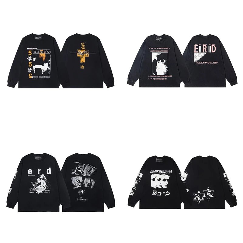 Enfants Riches D&eacute;prim&eacute;s Graphic Print Long Sleeve T-Shirt