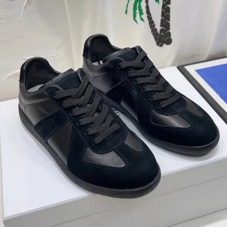 Pure Black Leather