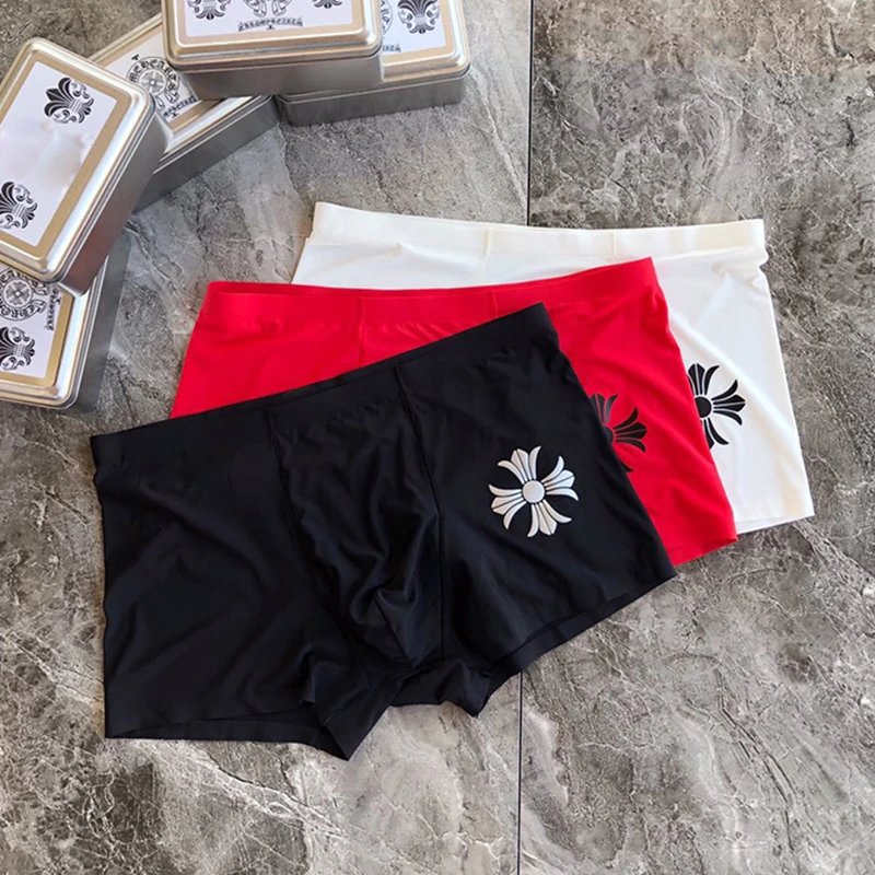 Chrome Hearts Men's Boxer Briefs with Cross Logo