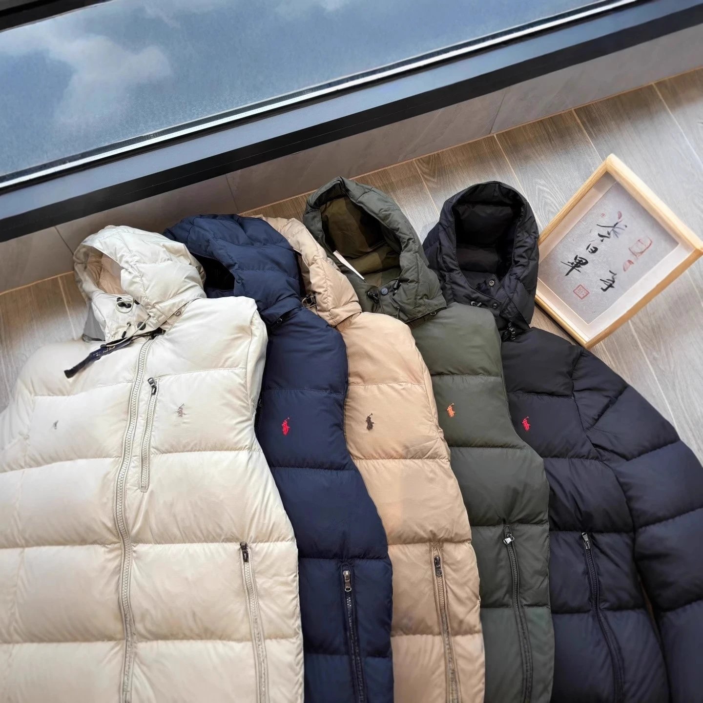 Polo Ralph Lauren Men's Hooded Puffer Down Jacket