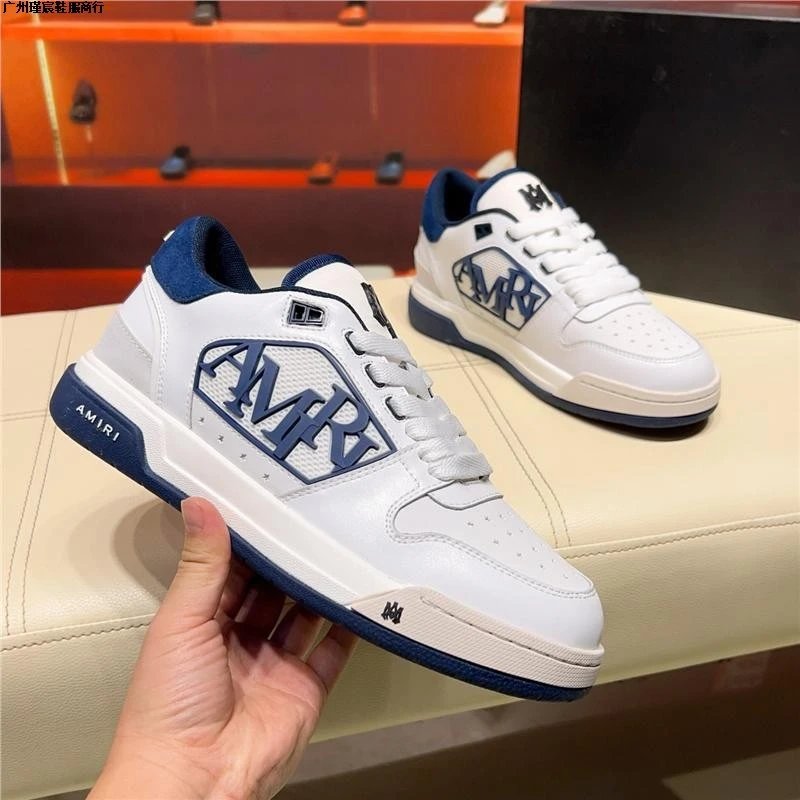 Amiri Low-Top Sneakers with Large AMR Side Logo Panel