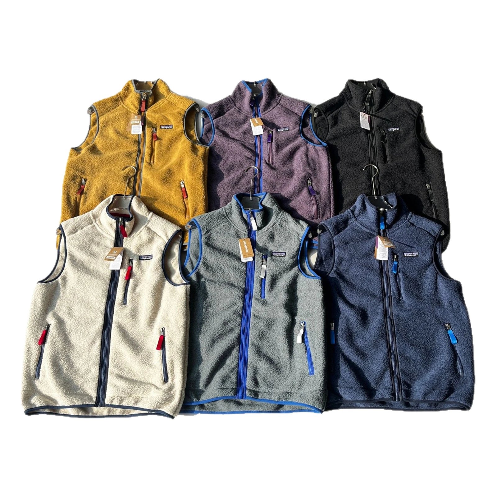 Patagonia Retro-X Full-Zip Fleece Vest with Chest Pocket