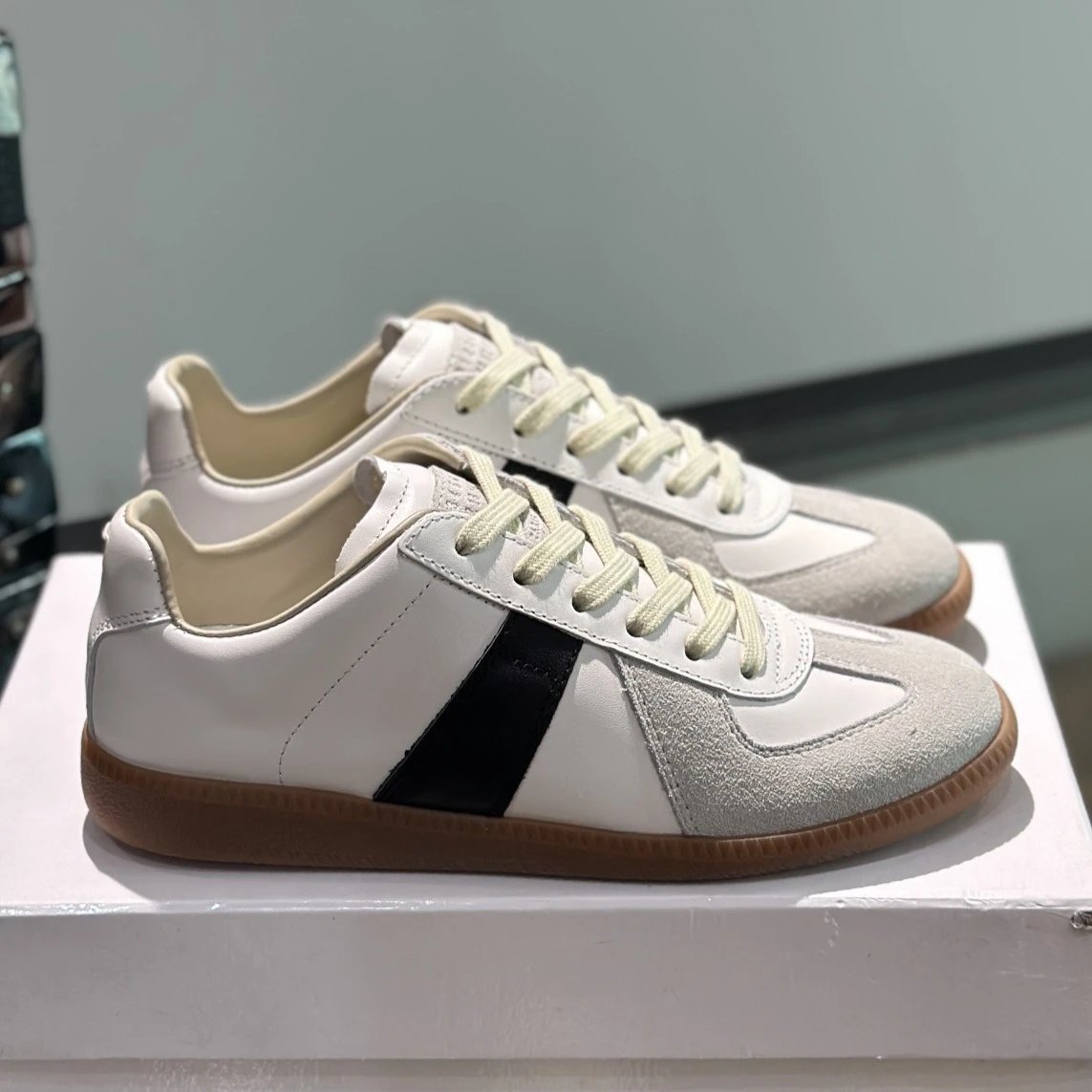Black and White Leather