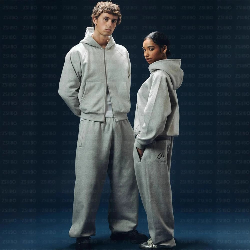 Unisex Vintage Wash Zip-Up Hoodie with Raglan Sleeves