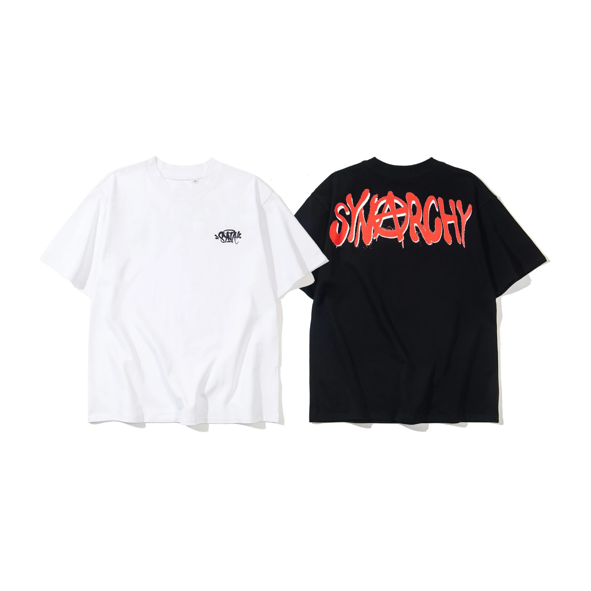 SYNA London Streetwear Graphic Print Short Sleeve T-Shirt