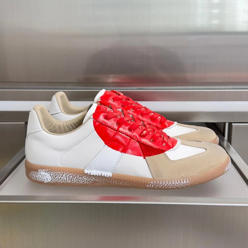 Maison Margiela Replica Low-Top Sneaker with Quilted Tongue