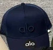 Alo Yoga Yoga Mesh Back Trucker Hat with Front Logo