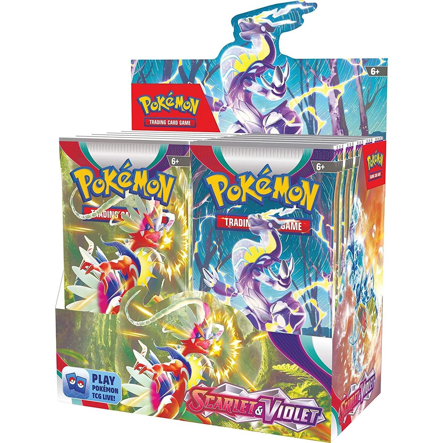 Pokemon Trading Card Game Assorted Booster Box Display