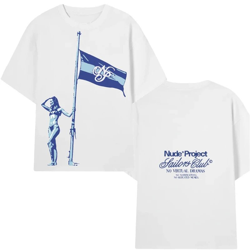 Nude Project Unisex Graphic Print Short Sleeve T-Shirt