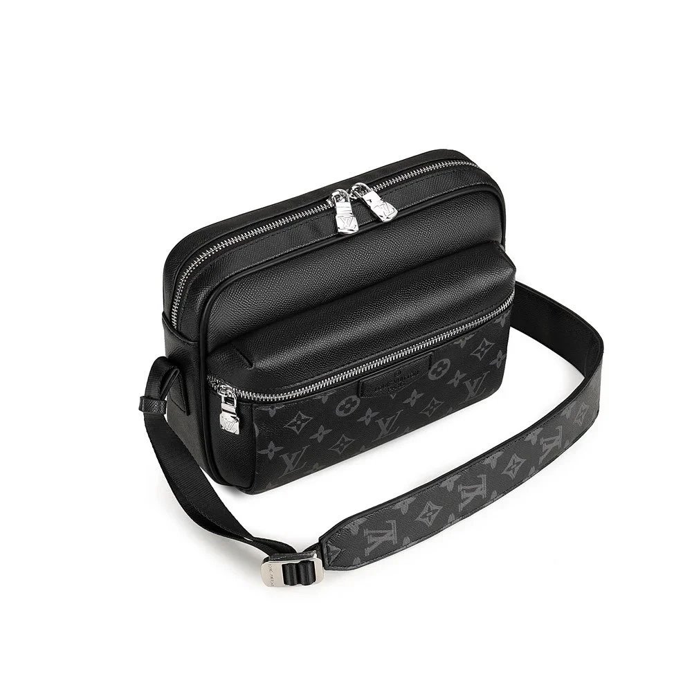 Louis Vuitton Monogram Eclipse White Crossbody Bag