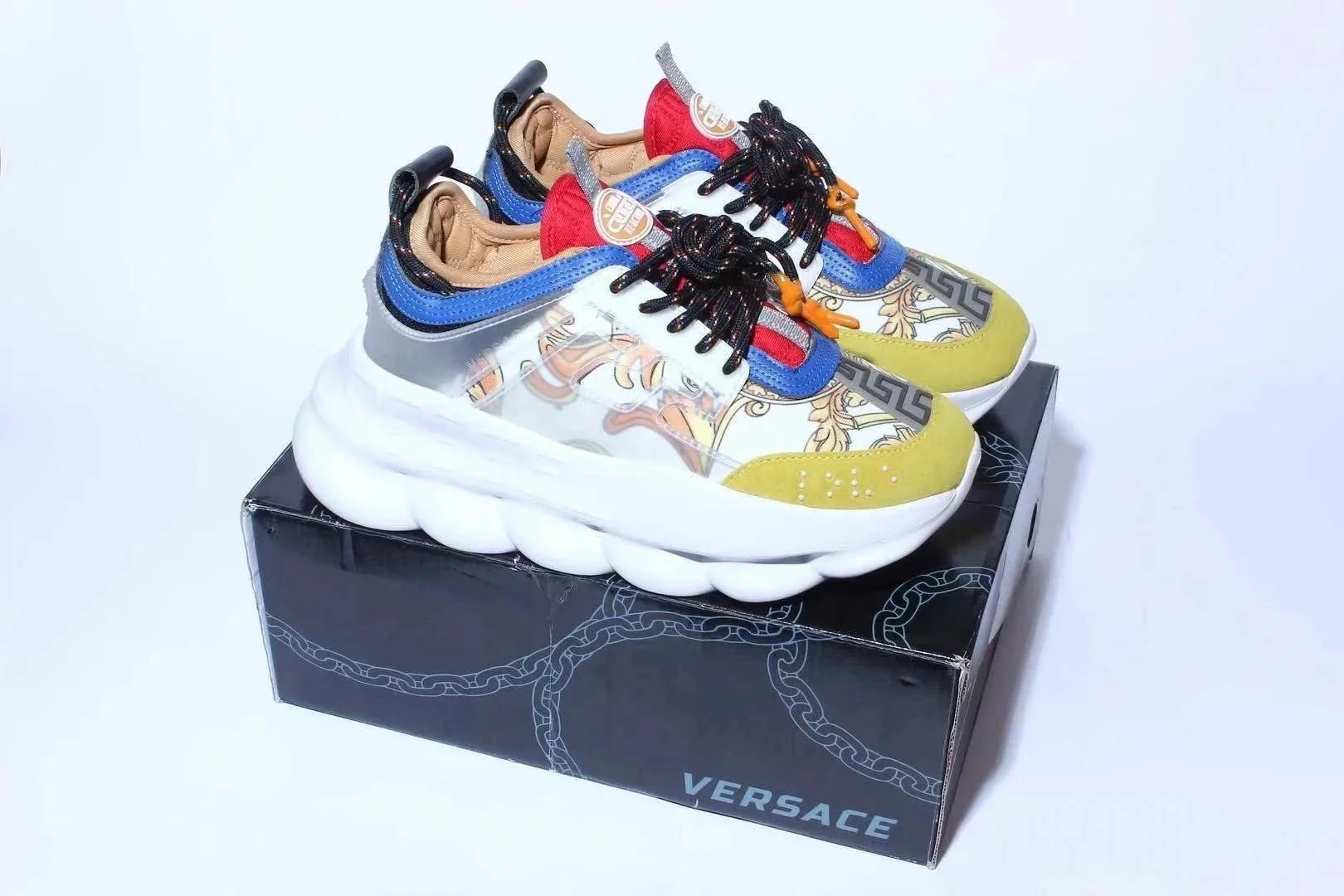 Versace Chain Reaction Sneakers