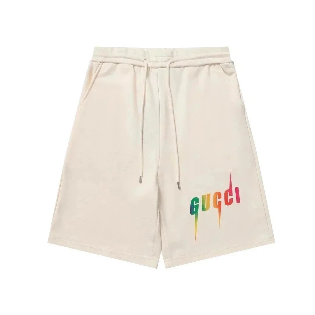 Gucci GG Pattern Beige Casual Shorts