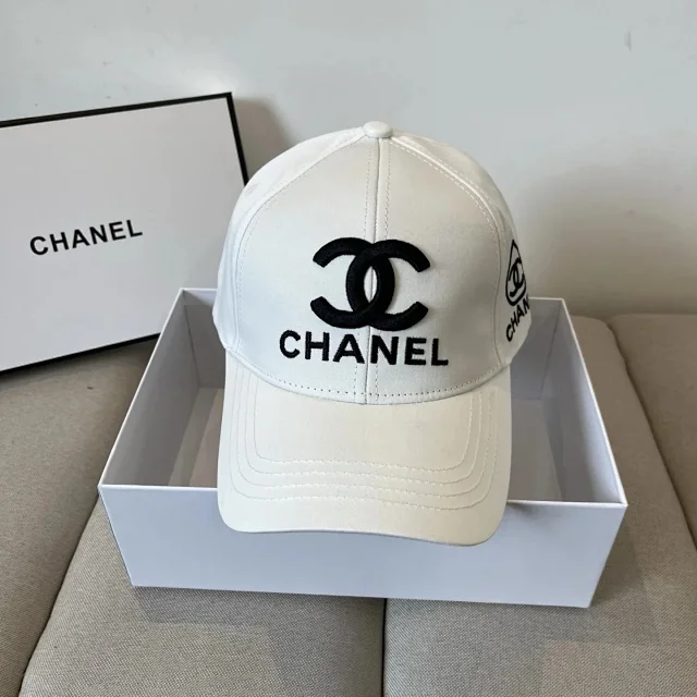 Chanel Hats Embroidered Double C Baseball Cap product detail image 7