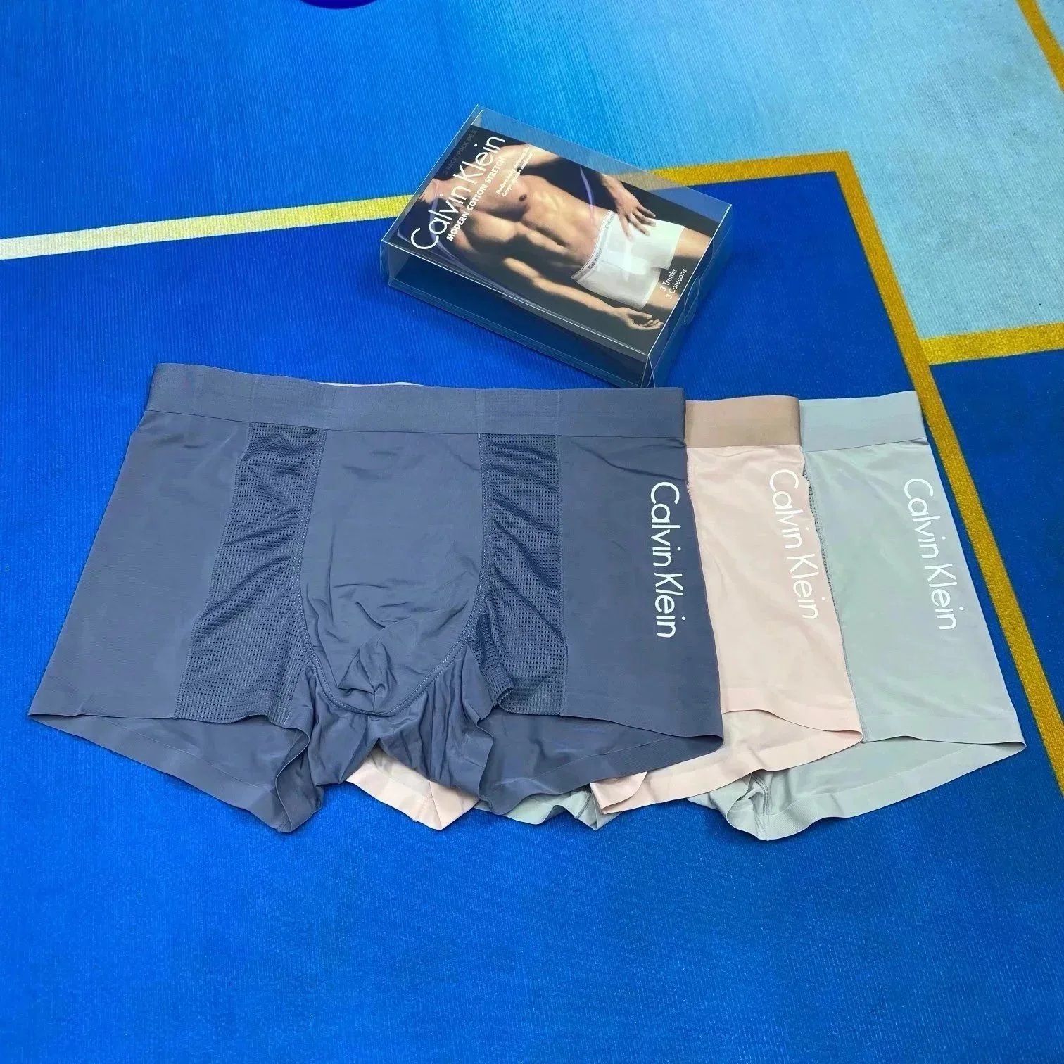 Louis Vuitton Calvin Klein Modern Cotton Stretch Boxer Briefs Shorts