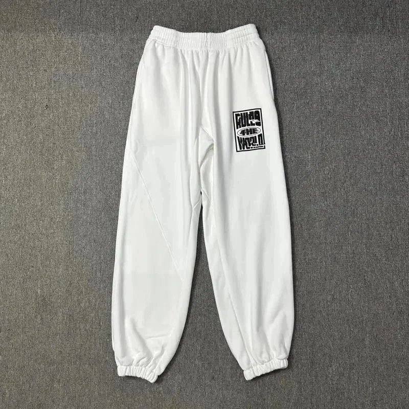 Corteiz Jeans Alcatraz Logo Embroidered Straight-Leg — 18
