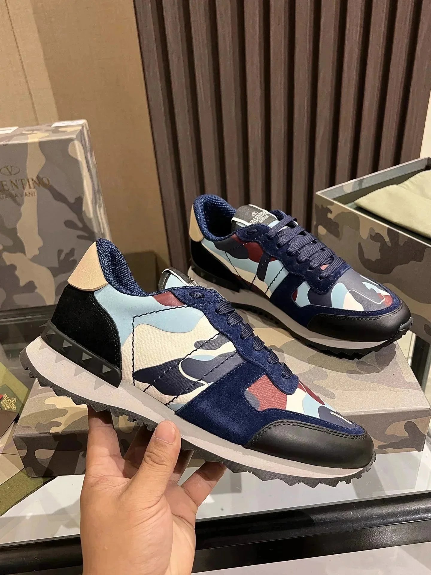 Valentino Camo Blue 