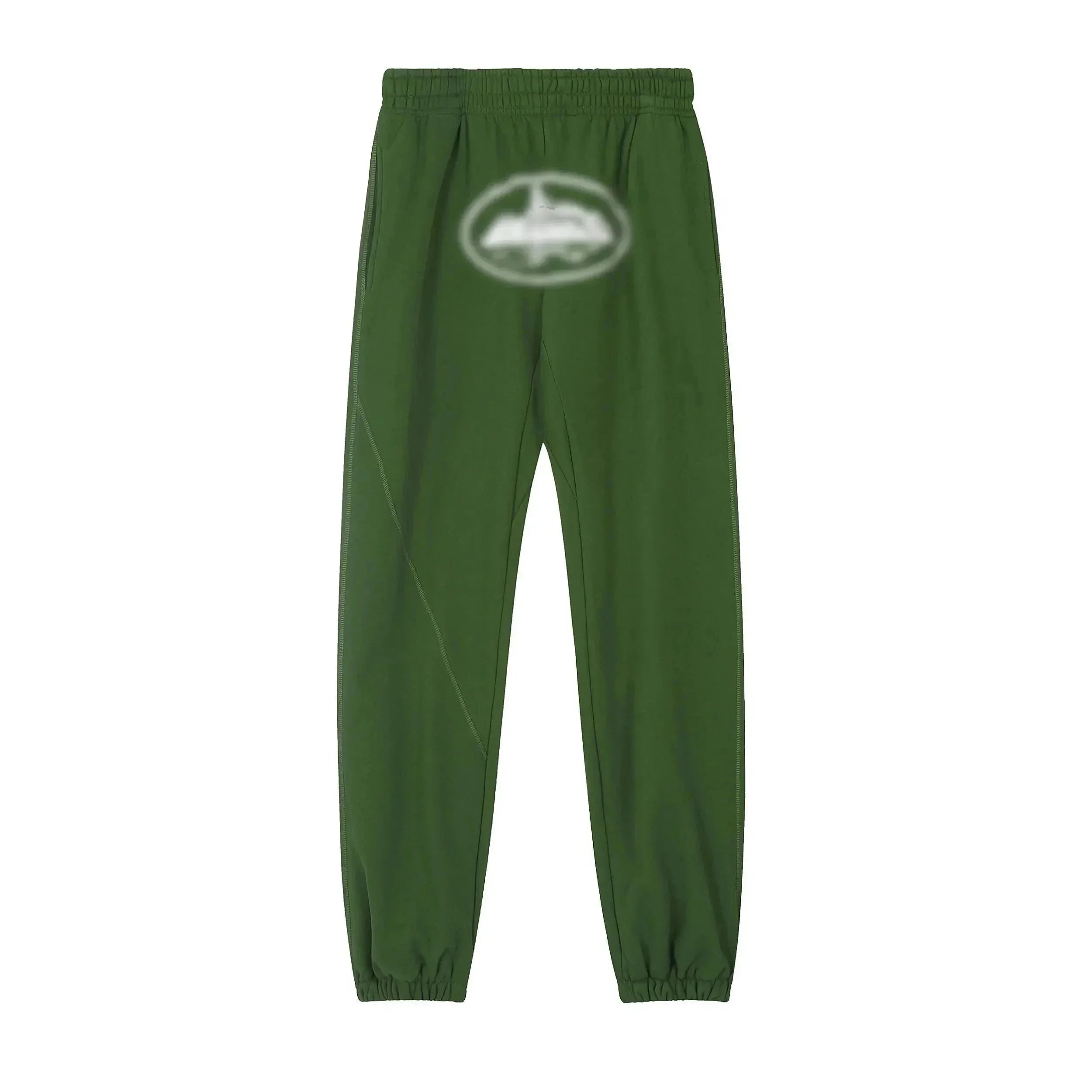 Corteiz Jeans Alcatraz Logo Embroidered Straight-Leg — 35